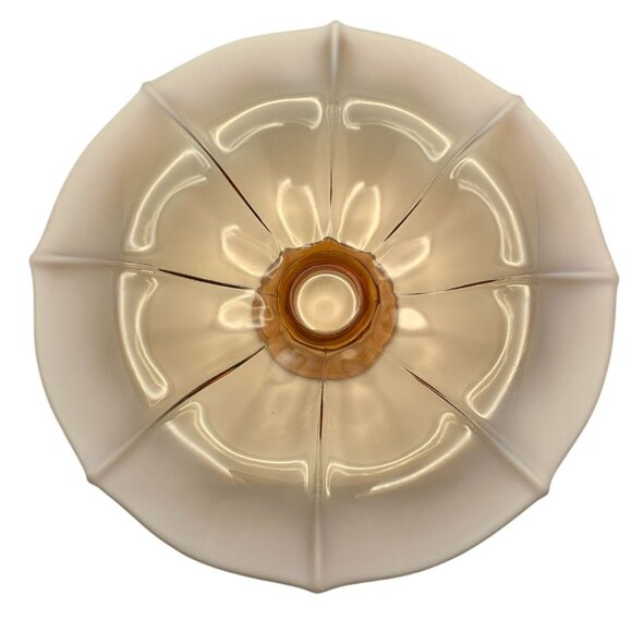 Fenton Cameo Opalescent #857-11" Flared Footed Console Bowl 1926-1927 - Picture 8 of 13